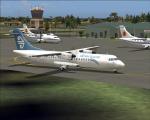 Ouloup Airport, Ouvea, New Caledonia. NWWV